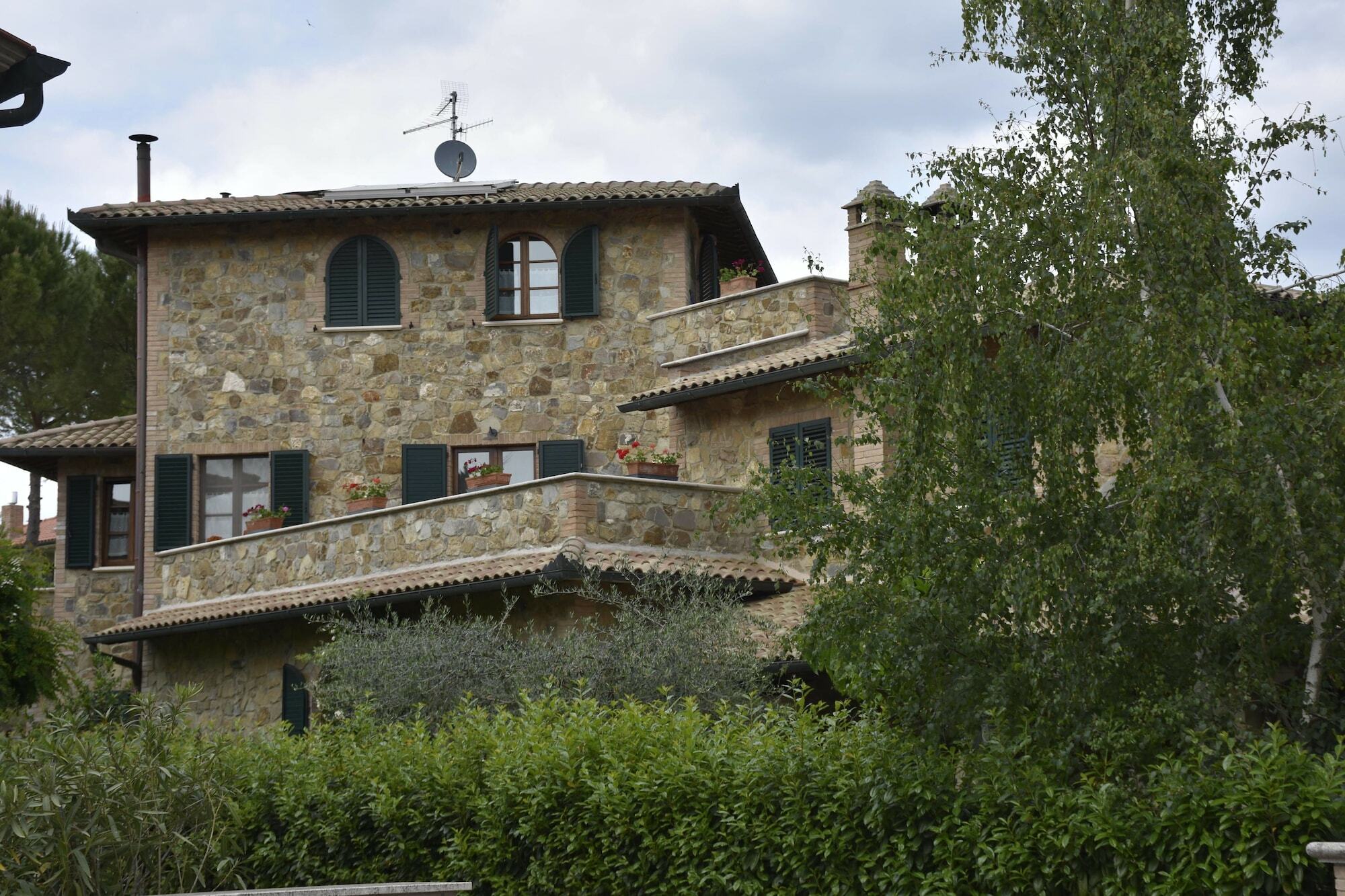 La Torre Rooms San Quirico dʼOrcia Exterior foto